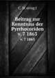 Beitrag zur Kenntniss der Pyrrhocoriden. v. 7 1863, C. St&aring;l 