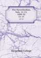 The Haverfordian, Vols. 12-13, 1890-92. 12-13, Haverford College 