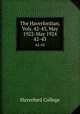 The Haverfordian, Vols. 42-43, May 1922-May 1924. 42-43, Haverford College 