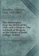 The Mabinogion : from the Welsh of the Llyfr coch o Hergest (The red book of Hergest) in the Library of Jesus College, Oxford, Schreiber, Charlotte, Lady, 1812-1895 