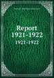 Report. 1921-1922, Maryland. State Board of Education 