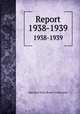 Report. 1938-1939, Maryland. State Board of Education 