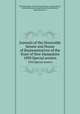 Journals of the Honorable Senate and House of Representatives of the State of New Hampshire. 1890 Special session, New Hampshire. General Court,Gilman, Charles,Priest, Nathan,Hutchins, James,Plumer, Beard,Blasdell, Daniel,Peeke, J. E 