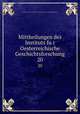 Mittheilungen des Instituts fur Oesterreichische Geschichtsforschung. 20, 