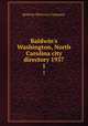 Baldwin`s Washington, North Carolina city directory 1937. 1, Baldwin Directory Company. 