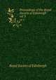 Proceedings of the Royal Society of Edinburgh. vol 3, Royal Society of Edinburgh 