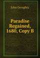 Paradise Regained, 1680, Copy B, John Geraghty 