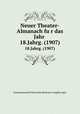 Neuer Theater-Almanach fur das Jahr .. 18.Jahrg. (1907), 