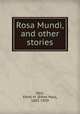 Rosa Mundi, and other stories, Dell, Ethel M. (Ethel May), 1881-1939 