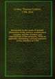 Researches in the south of Ireland, illustrative of the scenery, architectural remains, and the manners and superstitions of the peasantry. With an appendix, containing a private narrative of the rebellion of 1798, Croker, Thomas Crofton, 1798-1854 