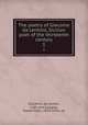 The poetry of Giacomo da Lentino, Sicilian poet of the thirteenth century. 1, Giacomo, da Lentini, 13th cent,Langley, Ernest Felix, 1874-1954, ed 