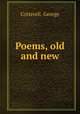 Poems, old and new, Cotterell, George 