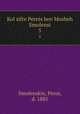 Kol sifre Perets ben Mosheh Smolensi. 5, Smolenskin, Perez, d. 1885 