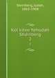 Kol kitve Yehudah Shainberg. 2, Steinberg, Judah, 1863-1908 