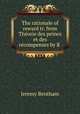 The rationale of reward tr. from Thorie des peines et des rcompenses by R ., Bentham, Jeremy 