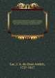 Recherches sur les modifications de l`atmosphere, contenant l`histoire critique du barometre & du thermometre, un traite sur la construction de ces instrumens, des experiences relatives a leurs usages, & principalement a la mesure des hauteurs & a. 3, 