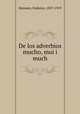 De los adverbios mucho, mui i much, Hanssen, Federico, 1857-1919 