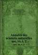 Annales des sciences naturelles. ser. 10, t. 2, 