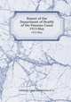 Report of the Department of Health of the Panama Canal. 1915:May, Isthmian Canal Commission (U.S. 