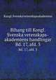 Bihang till Kongl. Svenska vetenskaps-akademiens handlingar. Bd. 17, afd. 3, Kungl. Svenska vetenskapsakademien 