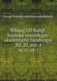 Bihang till Kongl. Svenska vetenskaps-akademiens handlingar. Bd. 20, afd. 4, Kungl. Svenska vetenskapsakademien 