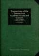 Transactions of the Connecticut Academy of Arts and Sciences. v.12 (1907), Connecticut Academy of Arts and Sciences 