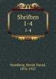Shriften. 1-4, Nomberg, Hersh David, 1876-1927 