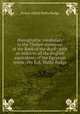 Hieroglyphic vocabulary to the Theban recension of the Book of the dead : with an index to all the English equivalents of the Egyptian words /cby E.A. Wallis Budge, E. A. Wallis Budge 
