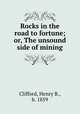 Rocks in the road to fortune; or, The unsound side of mining, Clifford, Henry B., b. 1859 