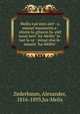 Melits ead mini alef : o, measef maamarim e-shirim la-gilayon ha-elef meaz heel "ha-Melits" la-tset la-or : minat shai le-maazie "ha-Melits", Zederbaum, Alexander, 1816-1893,ha-Meliz 