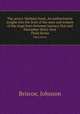 The actors` birthday book. An authoritative insight into the lives of the men and women of the stage born between January first and December thirty-first. Third Series, Briscoe, Johnson 