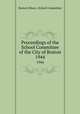 Proceedings of the School Committee of the City of Boston. 1944, Boston (Mass.). School Committee 