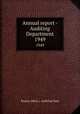 Annual report - Auditing Department. 1949, Boston (Mass.). Auditing Dept 