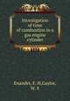 Investigation of time of combustion in a gas engine cylinder, Enander, E. H,Gaylor, W. S 
