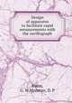 Design of apparatus to facilitate rapid measurements with the oscillograph, Kuhn, G. W,Moreton, D. P 