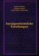 Socialgeschichtliche Forschungen, 