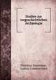 Studien zur vorgeschichtlichen Archologie, Christian Hostmann, Ludwig Lindenschmit 