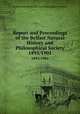 Report and Proceedings of the Belfast Natural History and Philosophical Society. 1895/1901, Belfast Natural History and Philosophical Society 