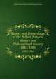 Report and Proceedings of the Belfast Natural History and Philosophical Society. 1882/1886, Belfast Natural History and Philosophical Society 