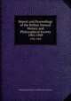 Report and Proceedings of the Belfast Natural History and Philosophical Society. 1901/1909, Belfast Natural History and Philosophical Society 