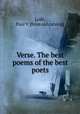 Verse. The best poems of the best poets, Loth, Paul V. [from old catalog] 