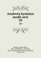 Analecta hymnica medii aevi. 39, Dreves, Guido Maria, 1854-1909,Blume, Clemens, 1862-1932,Bannister, Henry Marriott, 1854-1919 