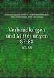 Verhandlungen und Mitteilungen. 87-88, 
