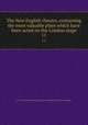 The New English theatre, containing the most valuable plays which have been acted on the London stage. 11, Pre-1801 Imprint Collection (Library of Congress) DLC [from old catalog] 
