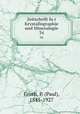 Zeitschrift fur Krystallographie und Mineralogie. 34, Groth, P. (Paul), 1843-1927 