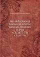 Atti della Societ toscana di scienze naturali, residente in Pisa. v. 3 (1877-78), 