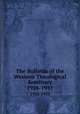 The Bulletin of the Western Theological Seminary. 1928-1931, Western Theological Seminary of the Presbyterian Church 
