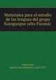 Materiales para el estudio de las lenguas del grupo Kaingangue (alto Paran), Ambrosetti, Juan B. (Juan Bautista), 1865-1917 