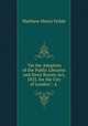 "On the Adoption of the Public Libraries and News Rooms Act, 1855, for the City of London": A ., Matthew Henry Feilde 