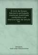 O livro de Esopo: fabulario portugus medieval, publicado conforme a um manuscripto de seculo XV ., 